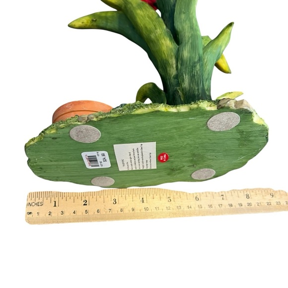 Yankee Candle Tart Wax Warmer Tulip Garden Lady Bug No Warmer W/Tag Discontinued - Picture 9 of 11